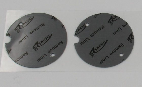 5.0mmT que isola eletricamente as folhas 20shore00 do silicone para micro soluções da tubulação de calor