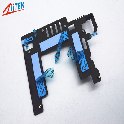 45 almofada térmica 3.2W/M-K 3.0g/Cc do silicone da costa 00 para dispositivos de memória de massa 