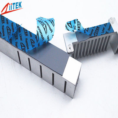 Base material do silicone da relação térmica da almofada térmica do processador central com condutibilidade 3.0W/mK térmica para refrigerar