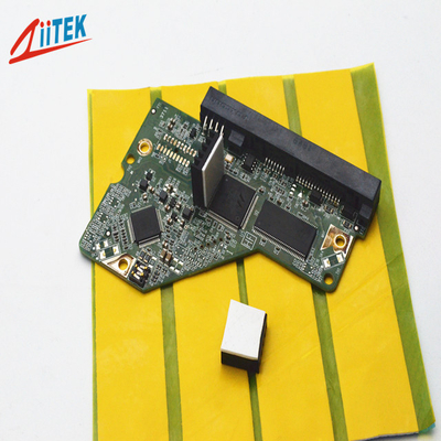 silicone térmico da almofada de 3.5mmt 3 W Mk para a placa de mãe