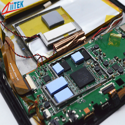 5.0mmT que isola eletricamente a almofada térmica do processador central para o hardware da telecomunicação