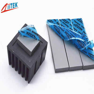 Pad térmico de CPU de silicone de isolamento elétrico de 3,8 MHz para set top boxes