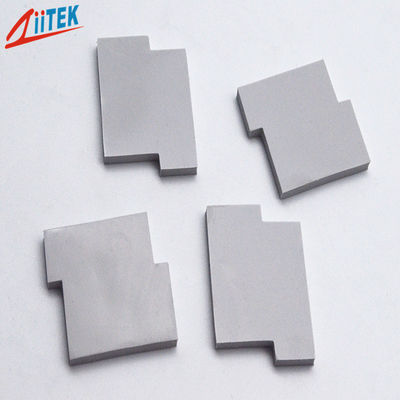 Almofadas térmicas cinzentas do silicone da isolação do dissipador de calor 3.0W/Mk para produtos de uma comunicação de rede