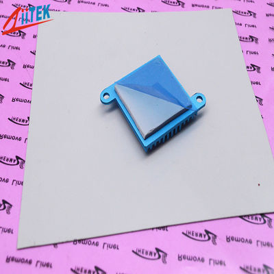 Condutividade térmica 3.0 w/mk cpu gpu silicone, espessura de 5mm, materiais de gerenciamento térmico para cartão de exibição