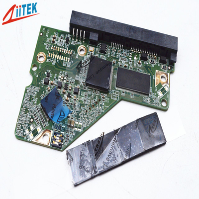 Constante dielétrica 2,9 Mhz Pad térmico de silicone para infra-estrutura