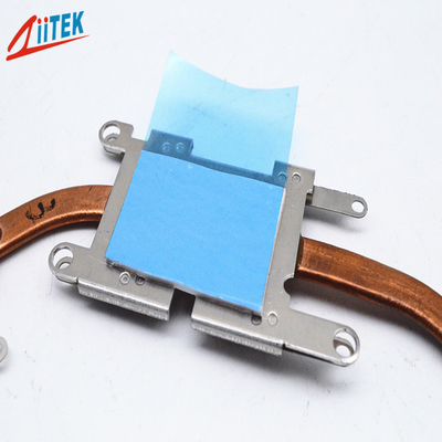 0.25mmt Pad térmico de alta durabilidade silicone 5,0 Mhz para soluções térmicas de tubos de calor