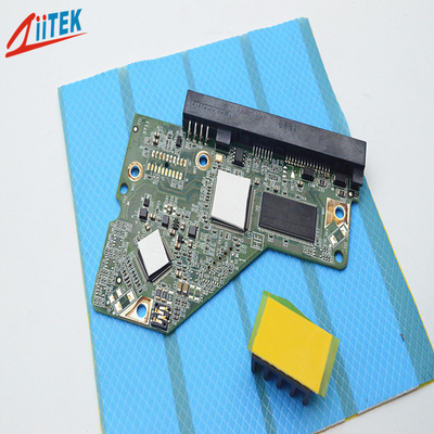 Constante dielétrica de 5,0 Mhz Pad térmico de silicone para painel de luz LED