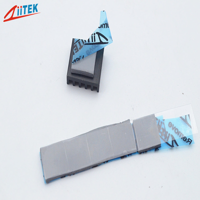 Pad térmico de dissipador de calor de silicone elastomérico cerâmico para monitoramento de caixa de energia