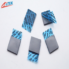 7W/mK Pads de isolamento de silicone condutores térmicos personalizados