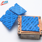 Venda a quente 7W silicone térmico Pad de isolamento para gpu pad de resfriamento cpu 0,5mmT baixa resistência térmica