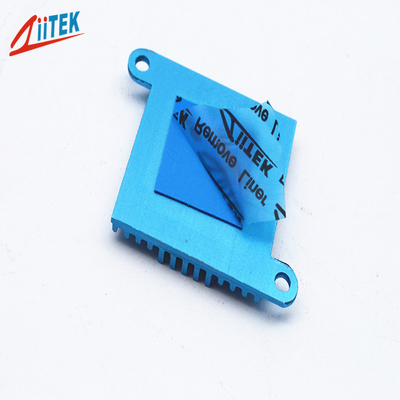 Telefone inteligente Pad de condutividade térmica Pad de isolamento térmico de silicone de borracha pad térmico para CPU / LED / PCB silicone térmico