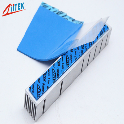 Dissipação de calor Pad de silicone condutor térmico de 7W para soluções térmicas de micro tubos de calor