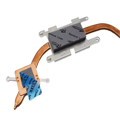 Pacote de isolamento de silicone de alta temperatura com condutividade térmica personalizado para cartão de visualização