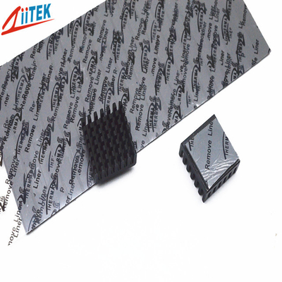 Pedaço condutor térmico de silicone de 0,5 mm a 5 mm para bateria de veículos elétricos