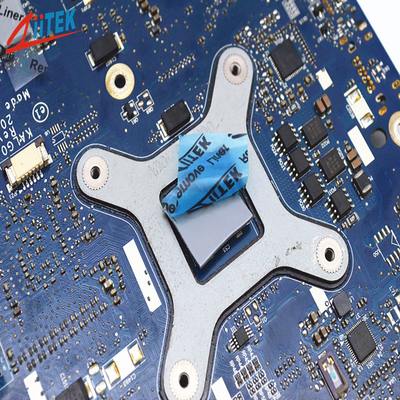 China Pad térmico personalizado Pad térmico isolado resistente a altas temperaturas para laptop GPU