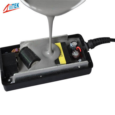 Branco 1,2 W/mK Dois compostos condutores térmicos de potes para componentes electrónicos