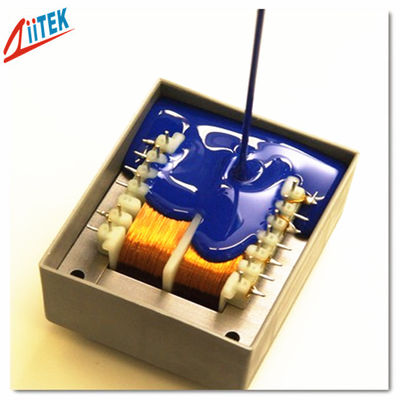 3.5W/mK Silicone Condutor térmico Potting Duas partes Resistente a incêndio Iluminação LED Potting