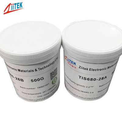 3.5W/mK Silicone Condutor térmico Potting Duas partes Resistente a incêndio Iluminação LED Potting