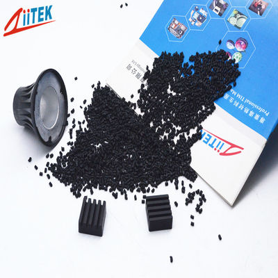 Nailão preto Plástico condutor de calor 1.5W Flexível capacidade de moldagem Casas Lava-louças