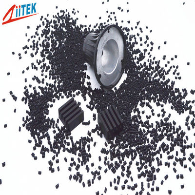 Nailão preto Plástico condutor de calor 1.5W Flexível capacidade de moldagem Casas Lava-louças
