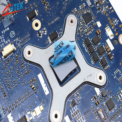 6.5W Isolamento térmico Silicone Soft Pad Refrigerador térmico Laptop Pad Gap térmico Para GPU de dissipador de calor