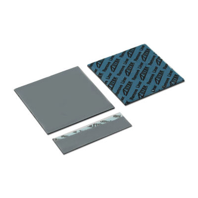 Pads térmicos de silicone moles cinza 6,5W de alta condutividade térmica para resfriamento eletrônico