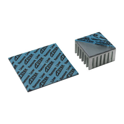Pads térmicos de silicone moles cinza 6,5W de alta condutividade térmica para resfriamento eletrônico