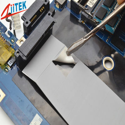 Isolador térmico eletrônico de alta voltagem de condução térmica de silicone para bateria GPU