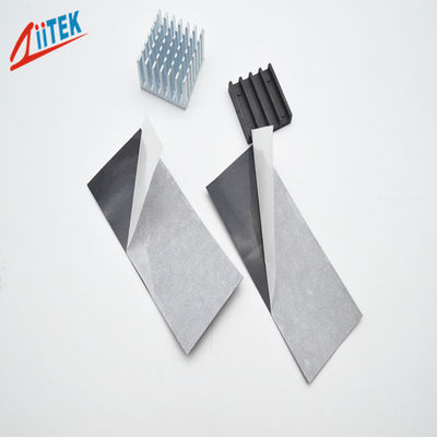Works Under Low Pressure 25W/mK Carbon Fiber Thermal Pad For Wearable Devices
