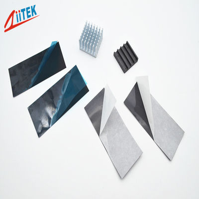 Works Under Low Pressure 25W/mK Carbon Fiber Thermal Pad For Wearable Devices