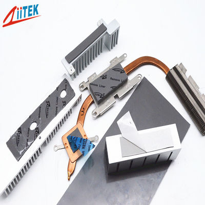 Preenchimento de lacunas de refrigeração de almofadas de silicone térmicas de alta condução de alta qualidade para o elemento de isolamento da CPU Premium