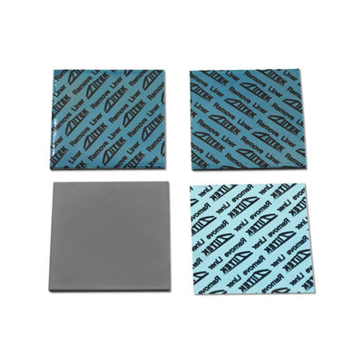 Almofada de Silicone Macia para Isolamento Térmico de 2,0W para Dissipador de Calor GPU Densidade 2,7g/cm³ Almofada Térmica Cinza para Resfriamento de Laptop