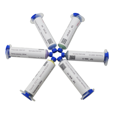 Gel condutor térmico cinza com condutividade térmica super elevada Gel condutor térmico de 4,5 W Gel de sílica para micro tubos de calor