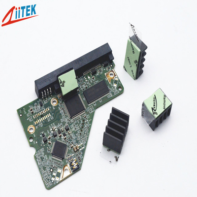 Alta temperatura resistente ao dissipador de calor Botada de abastecimento de abastecimento de lacunas de lacunas térmicas Padra de silicone para CPU RAM GPU RAM