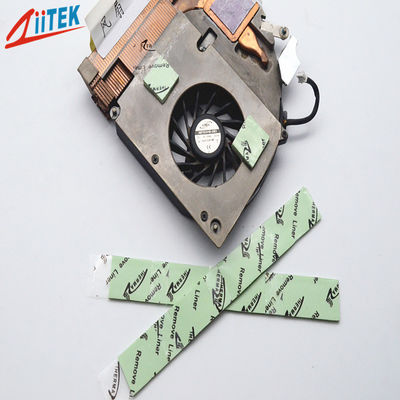 Condutividade térmica altamente eficiente 1.2w/mk silicone térmicas para materiais de isolamento de calor de laptop