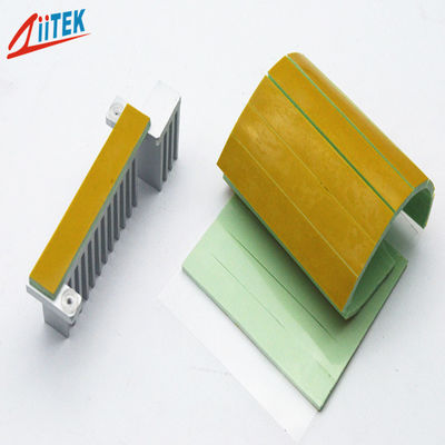 Almofada térmica de tamanho personalizado 1-15W 0,5mm ~ 5,0mm Almofadas condutoras Themals de silicone para veículos de nova energia