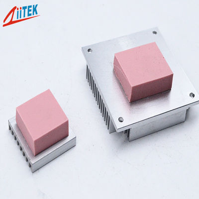 0.25~0.5 Thickness Silicone Thermal Conductive Pad Fiberglass Reinforce Thermal Insulation Sheet For Computer CPU/GPU Cooling