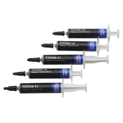 Bom enchimento térmico condutor térmico da diferença da massa de silicone do gel do silicone 9.0W para a indústria das telecomunicações