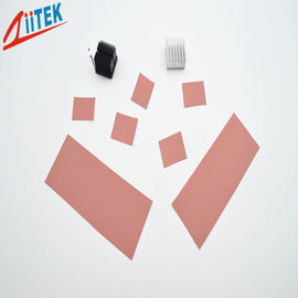 Materiais de interface térmica de isolantes elétricos termicamente condutores cor-de-rosa
