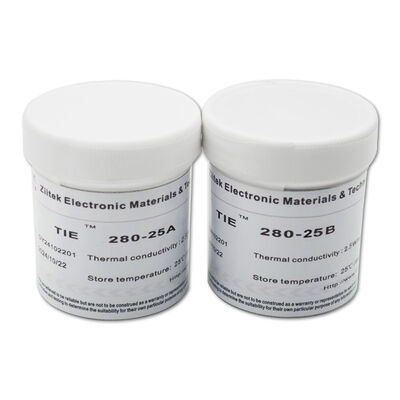 Colagem condutora térmica da resina dois-componente 2.5W/MK Exoxy para o Potting automotivo dos acionadores de partida