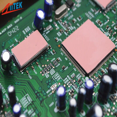 Soft Silicone Base Thermal Pad 1.5W/mK Thermal Conductivity For In UAV And Electronic Assemblies