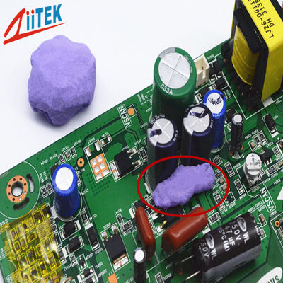 UL 94 V-0 Bom desempenho 6W/MK Transferência de calor Gel de silicone térmico para dissipador de calor