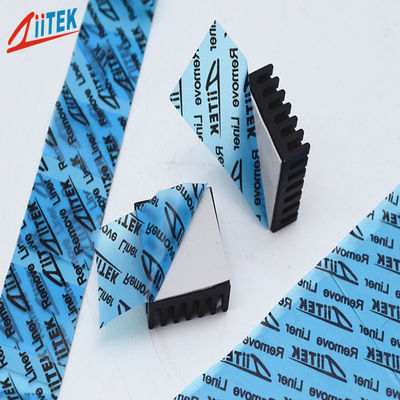 1.5W/MK 45 almofada condutora térmica do silicone da tevê do diodo emissor de luz da costa 00