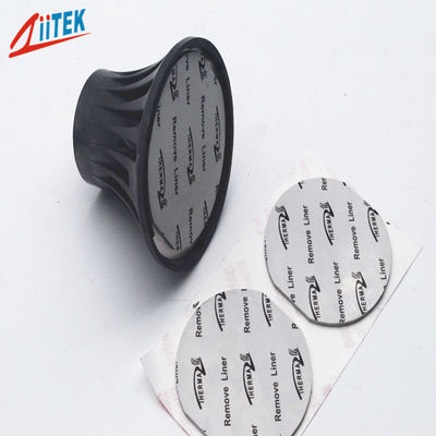 Almofada condutora térmica 0.25-5.0mmT 1.25W/MK da borracha de silicone do dissipador de calor