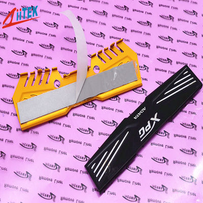 Chama a almofada térmica 0.25-5.0mmT da avaliação 94 de V0 1.5W/MK Gap para movimentações de alta velocidade do armazenamento em massa