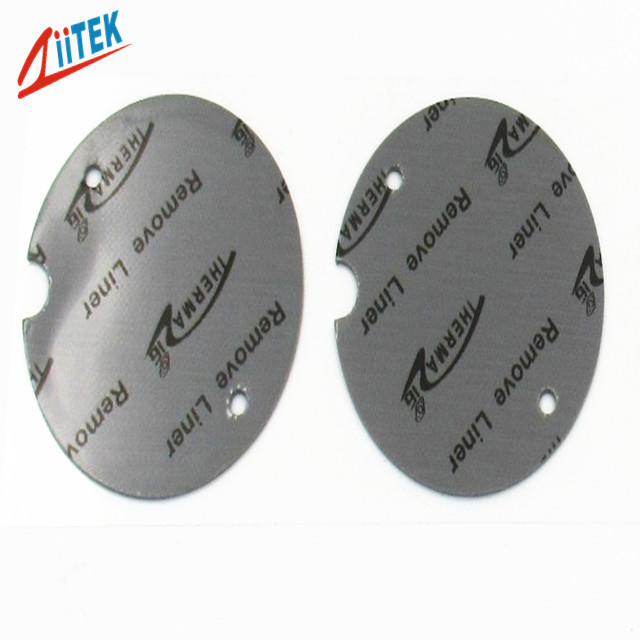 Almofada térmica eficaz na redução de custos alta de 5.0W/M-K 1.5mmT Gap com Grey Color For Routers