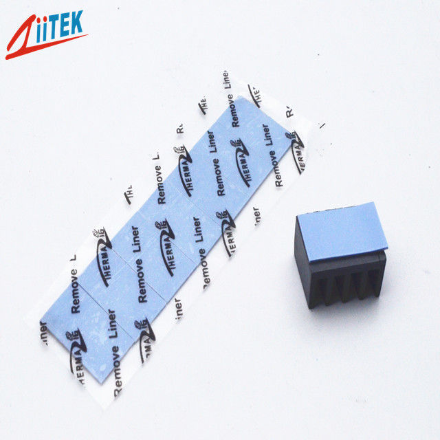 Almofada térmica excelente reforçada fibra de vidro do processador central do silicone do isolador para o módulo conduzido Smd