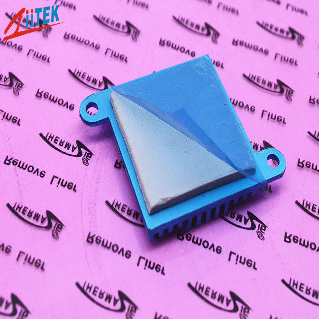 Condutividade térmica 3.0 w/mk cpu gpu silicone, espessura de 5mm, materiais de gerenciamento térmico para cartão de exibição