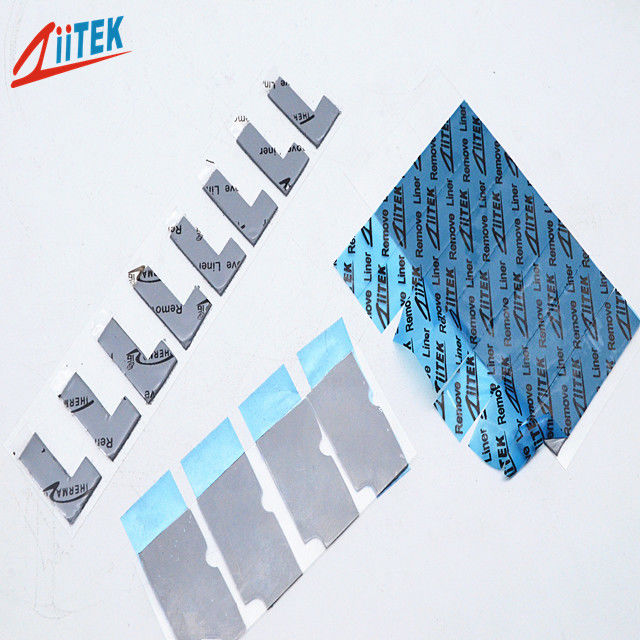 6.5W Isolamento térmico Silicone Soft Pad Refrigerador térmico Laptop Pad Gap térmico Para GPU de dissipador de calor