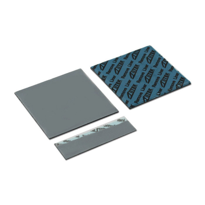 Pads térmicos de silicone moles cinza 6,5W de alta condutividade térmica para resfriamento eletrônico